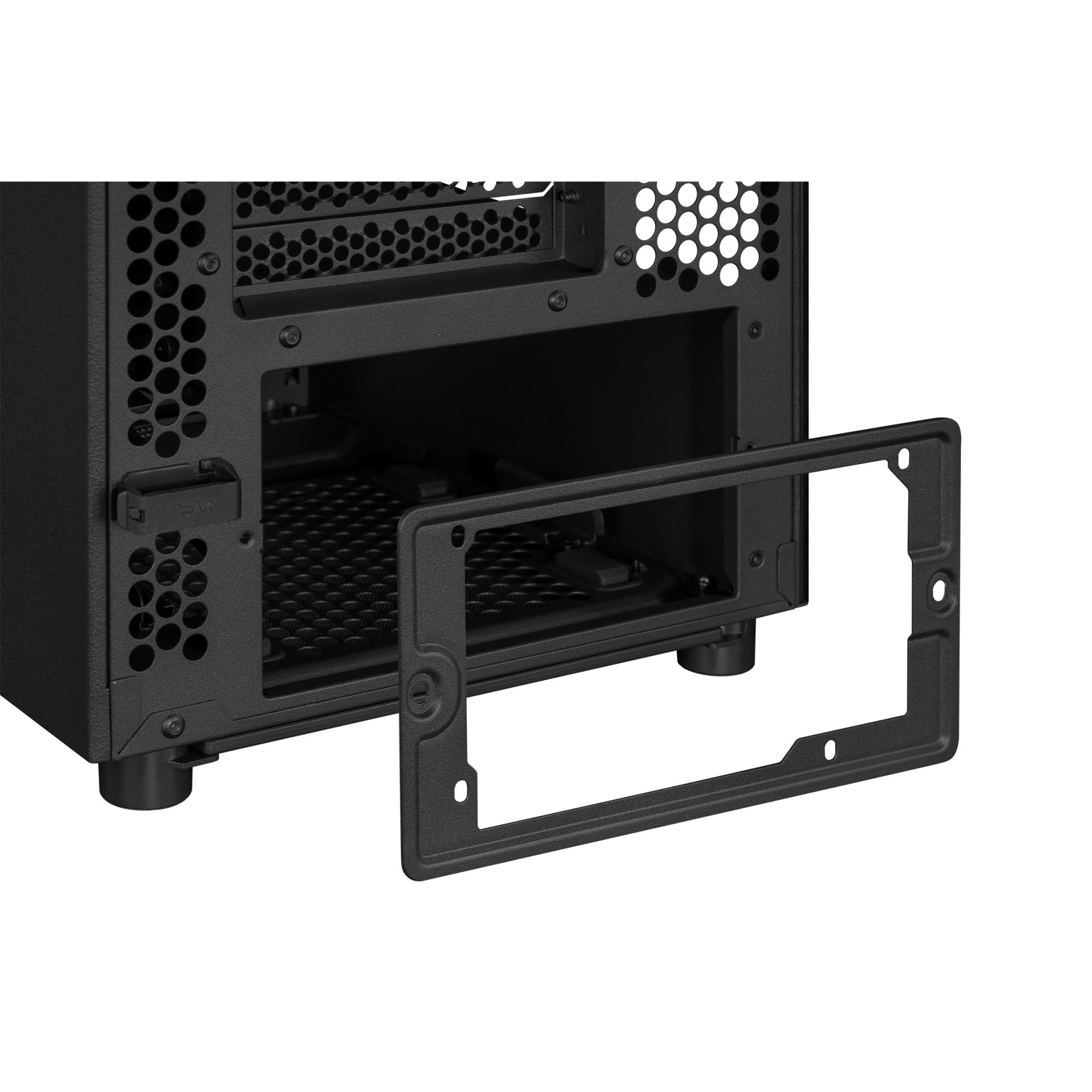 Case ASUS ProArt PA401 Wood Edition - Tempered Glass Panel MidiTower Case product features Transparent panel Not included ATX Colour Black PROARTPA401WOODTGPWM - Image 14