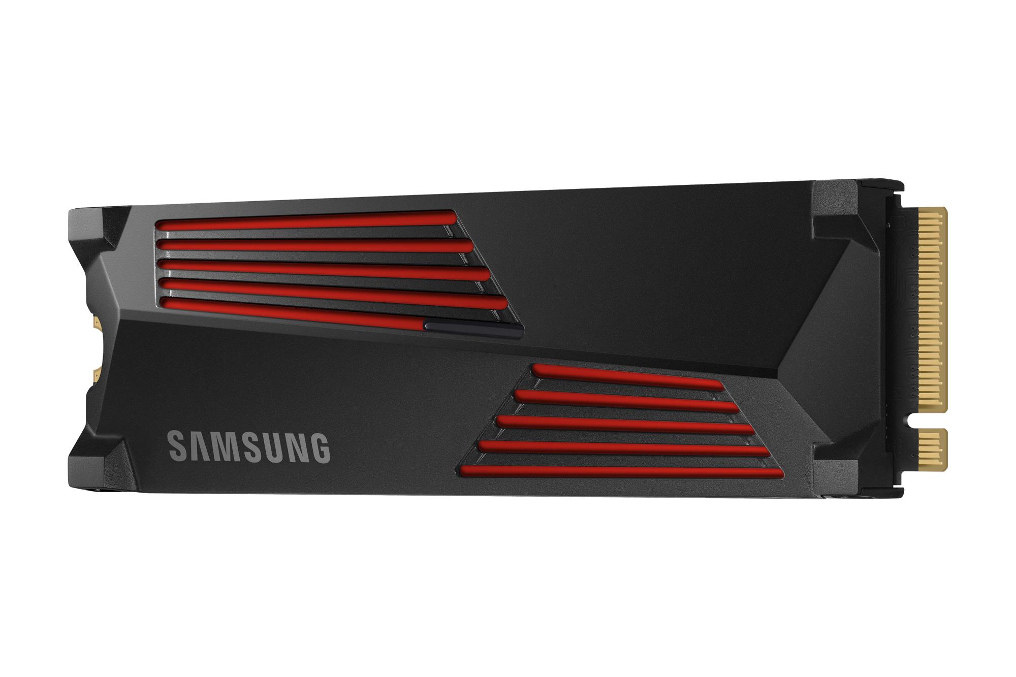 SSD SAMSUNG 990 PRO with Heatsink 4TB M.2 PCIe Gen4 NVMe TLC Write speed 6900 MBytes/sec Read speed 7450 MBytes/sec 2.3mm TBW 1200 TB MTBF 1500000 hours MZ-V9P4T0GW - Image 3