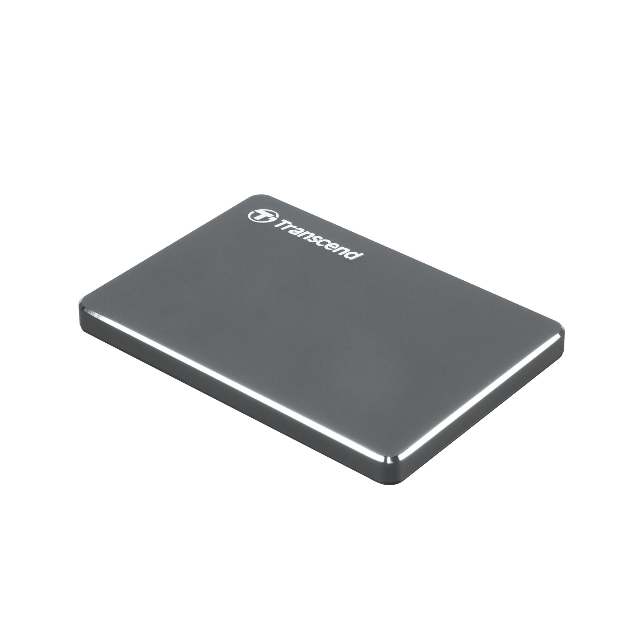 External HDD TRANSCEND StoreJet 1TB USB 3.1 Colour Iron Grey TS1TSJ25C3N - Image 9