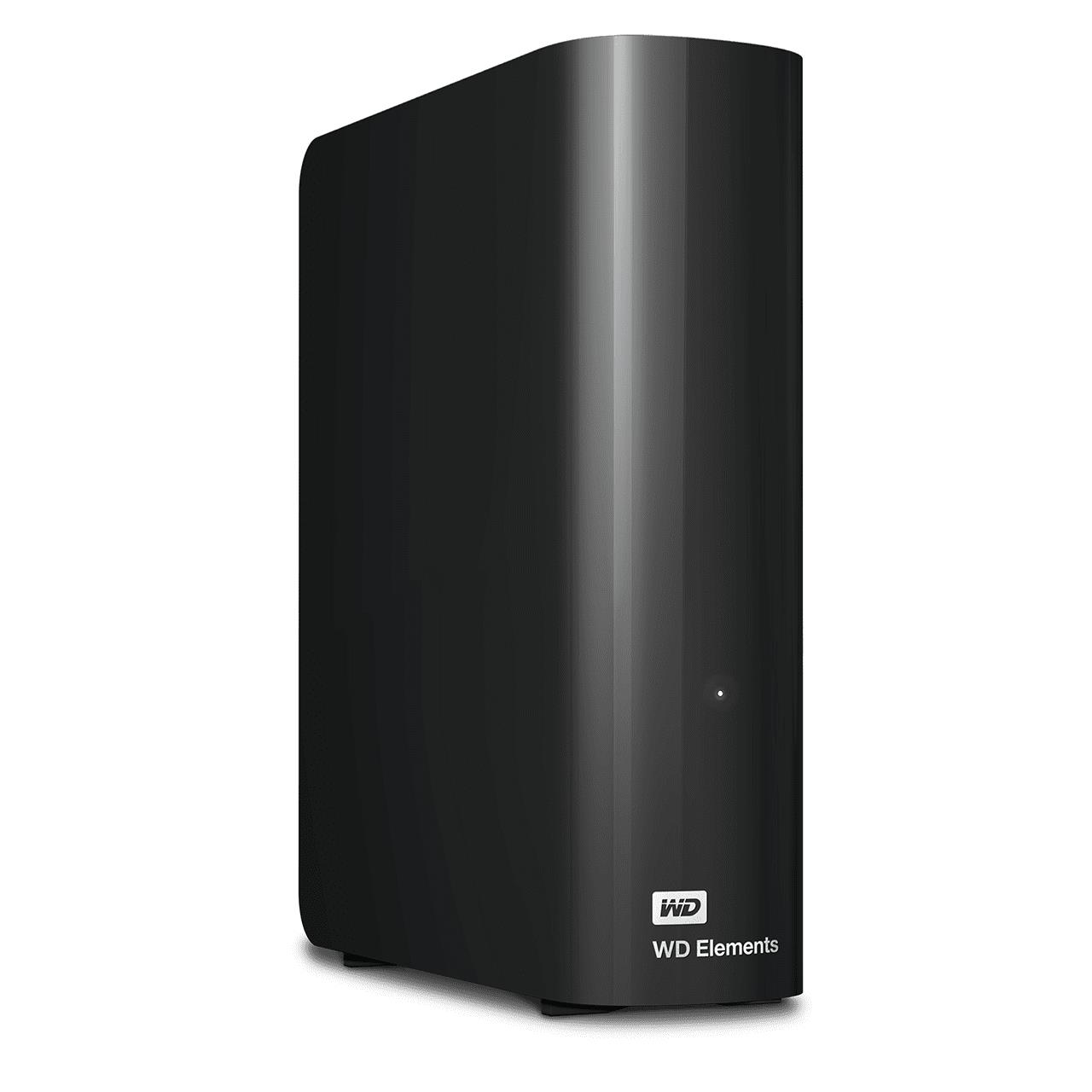 External HDD WESTERN DIGITAL Elements Desktop 14TB USB 3.0 Drives 1 Black WDBWLG0140HBK-EESN - Image 3