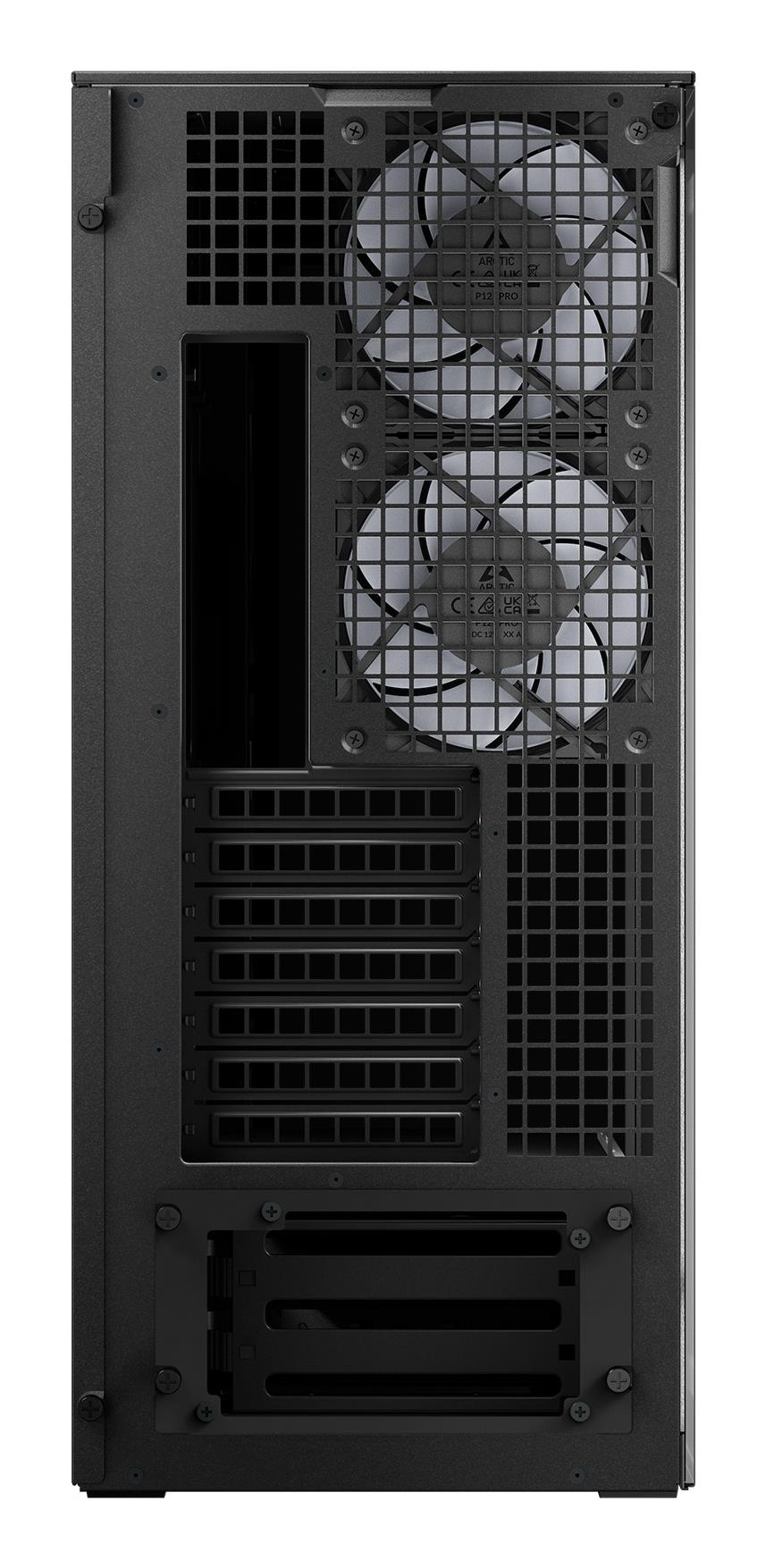 Case ARCTIC EATX Black Midi Tower PC Xtender (Mirror Black) ACPCC00018A - Image 7