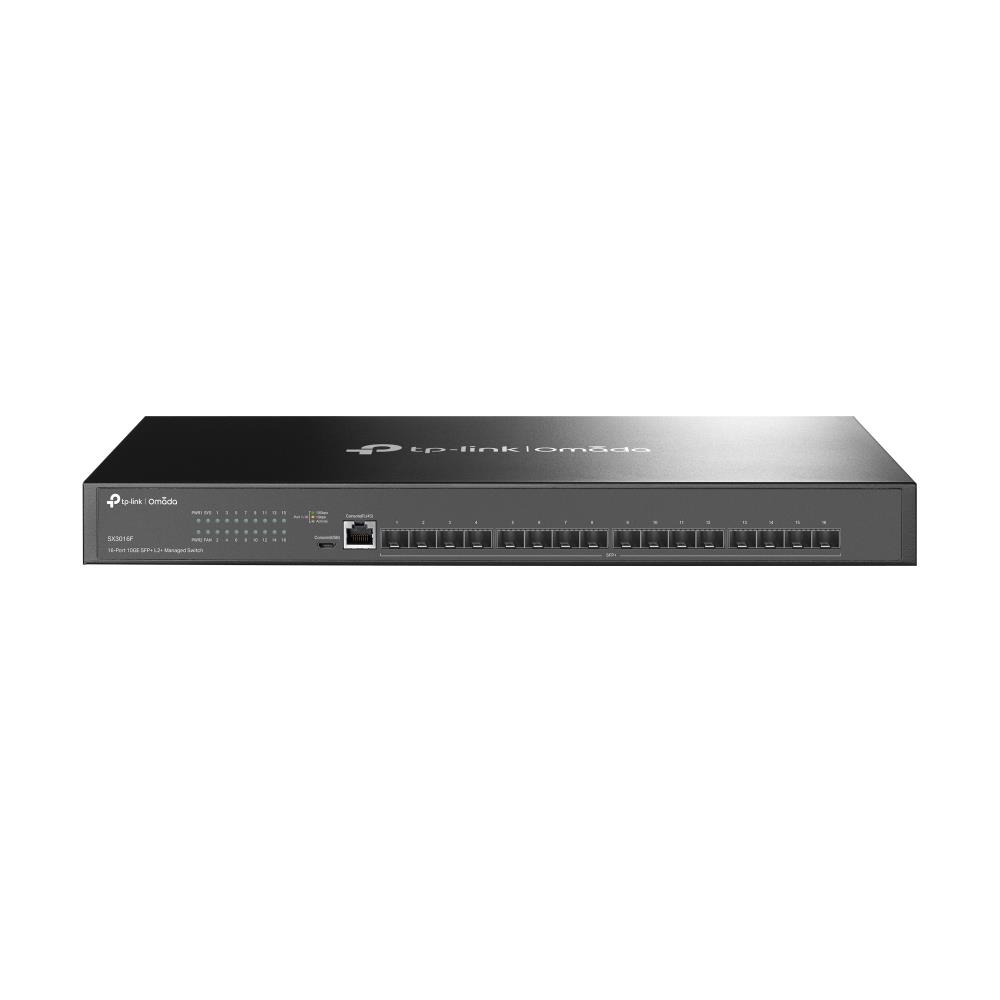 Switch TP-LINK Type L2 16x10GBASE-T/SFP+ Combo 1xRJ45 1 TL-SX3016F