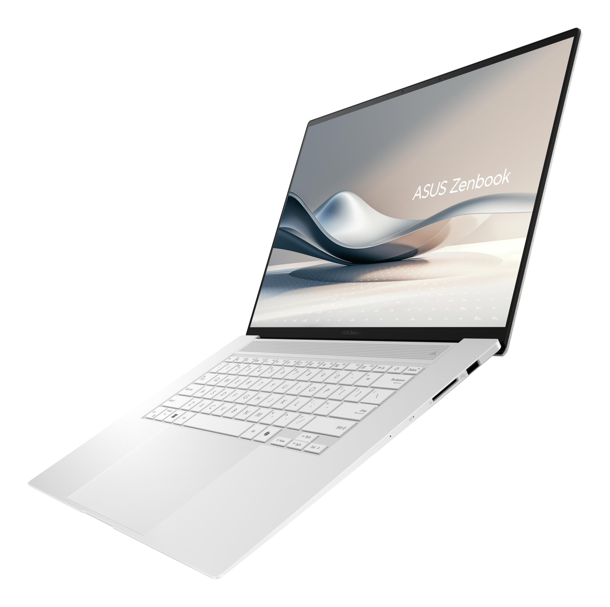 Notebook ASUS ZenBook Series UM5606WA-RK217W CPU AMD Ryzen AI 9 365 2000 MHz 16" 2880x1800 RAM 24GB LPDDR5x SSD 1TB AMD Radeon 880M Graphics Integrated ENG Card Reader SD Windows 11 Home White 1.5 kg 90NB13M2-M00FV0 - Image 6