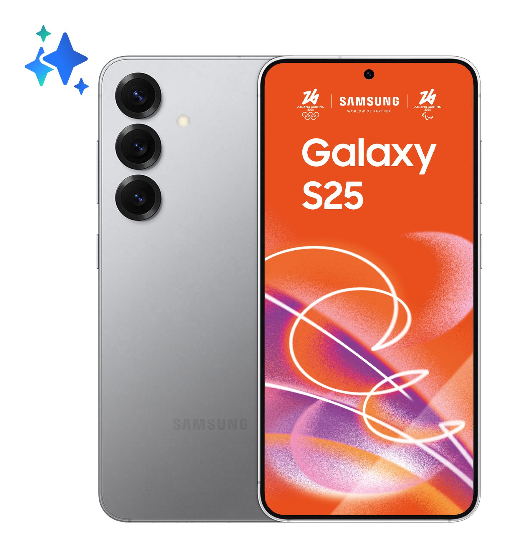MOBILE PHONE GALAXY S25/128GB SILVER SM-S931B SAMSUNG