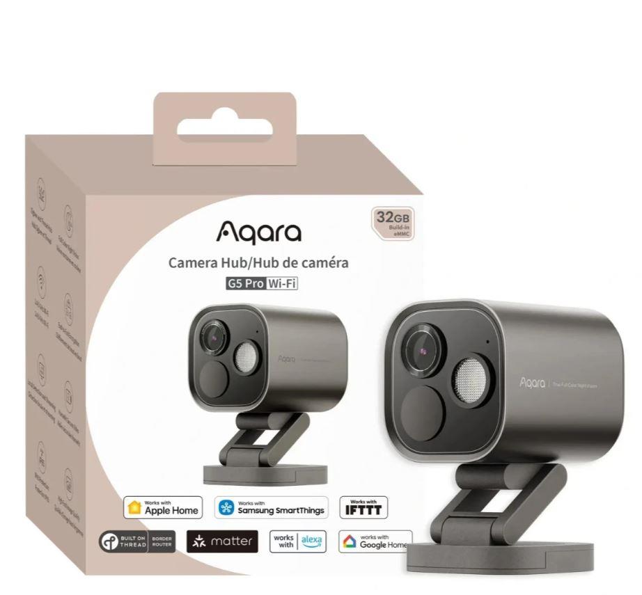 SMART HOME G5 PRO WI-FI CAMERA/HUB GRAY CH-C07D-G AQARA - Image 2