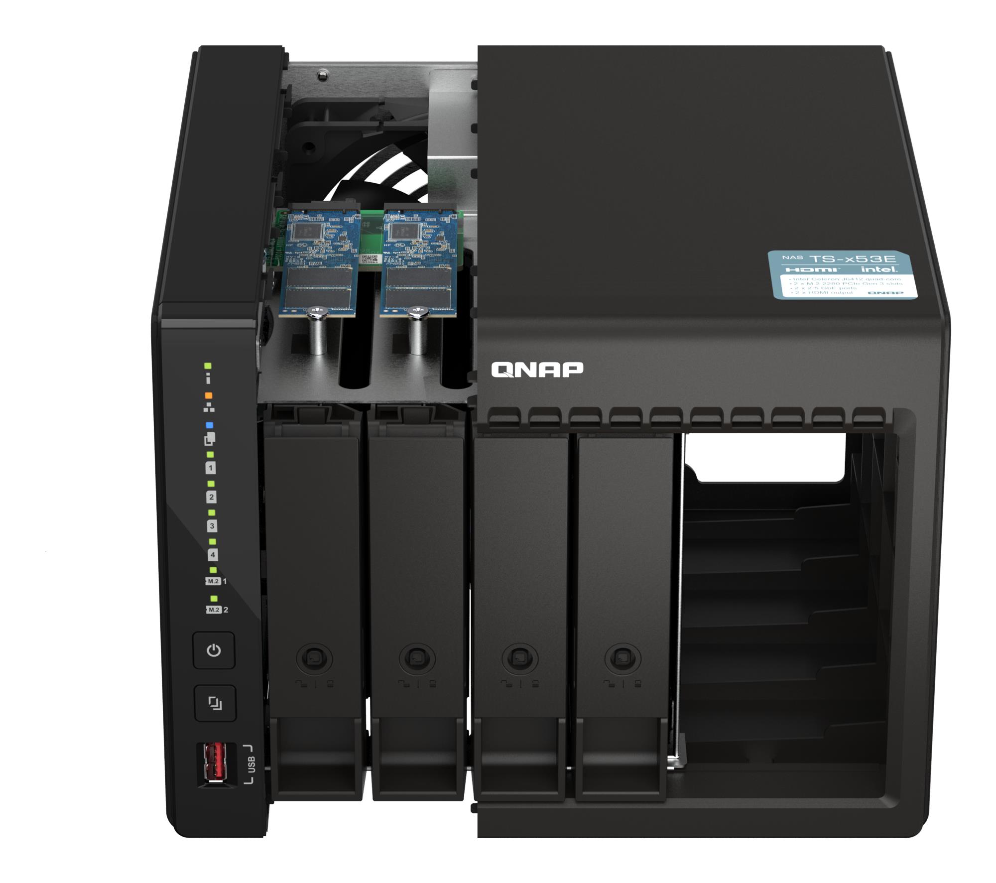 NAS STORAGE TOWER 4BAY/TS-453E-8G QNAP - Image 2