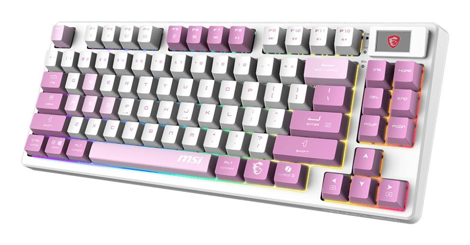 KEYBOARD GAMING VIOLET US/FORGE GK600 TKL W VIOLET MSI - Image 3