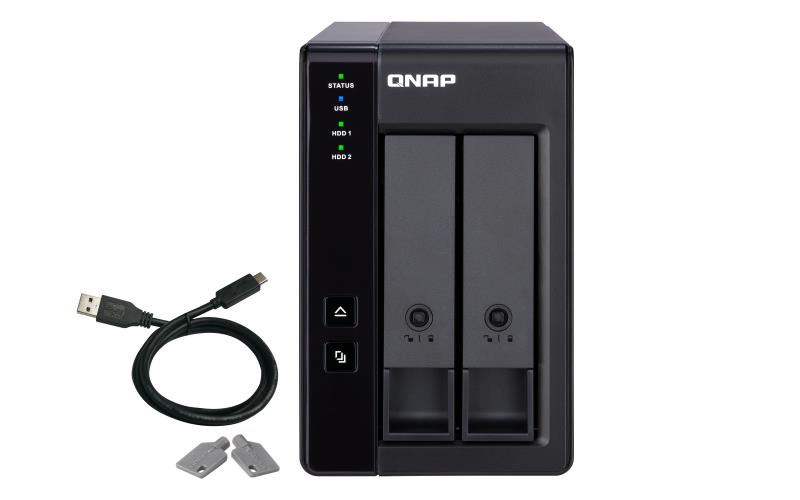 DAS ENCLOSURE 2BAY USB-C/TR-002 QNAP - Image 2