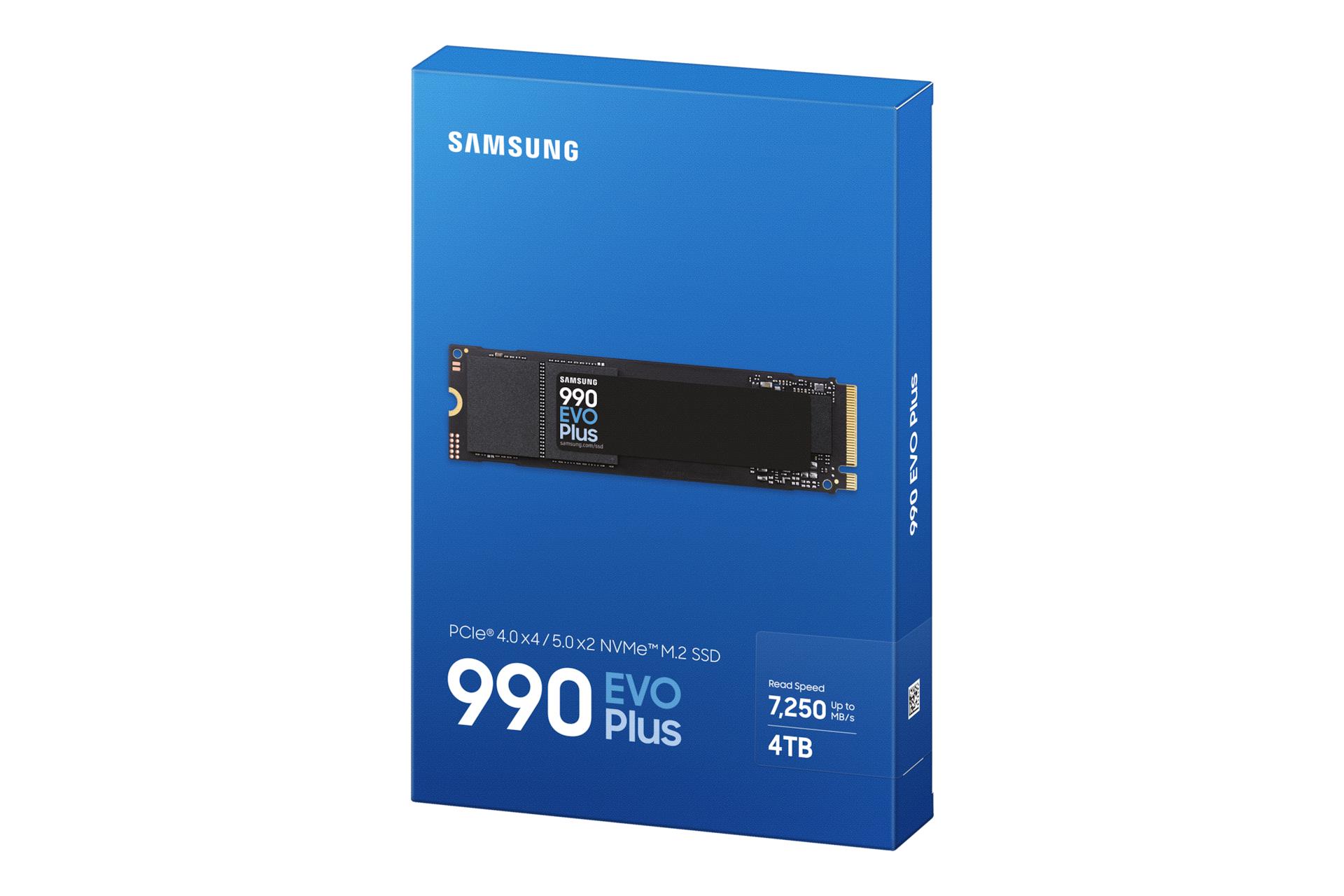 SSD SAMSUNG 990 EVO Plus 4TB M.2 PCIe Gen5 NVMe TLC Write speed 6300 MBytes/sec Read speed 7250 MBytes/sec 2.38mm TBW 2400 TB MZ-V9S4T0BW - Image 7