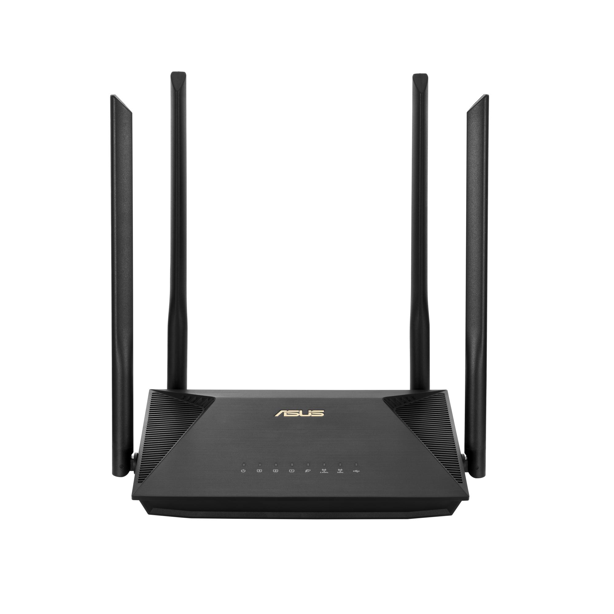 Wireless Router ASUS RT-AX53U Wi-Fi 6 (802.11ax) Ethernet WAN Yes WAN connection type RJ-45 Ethernet LAN Yes 3G Yes 4G Yes 1xLAN ports USB port Yes RT-AX53U - Image 3