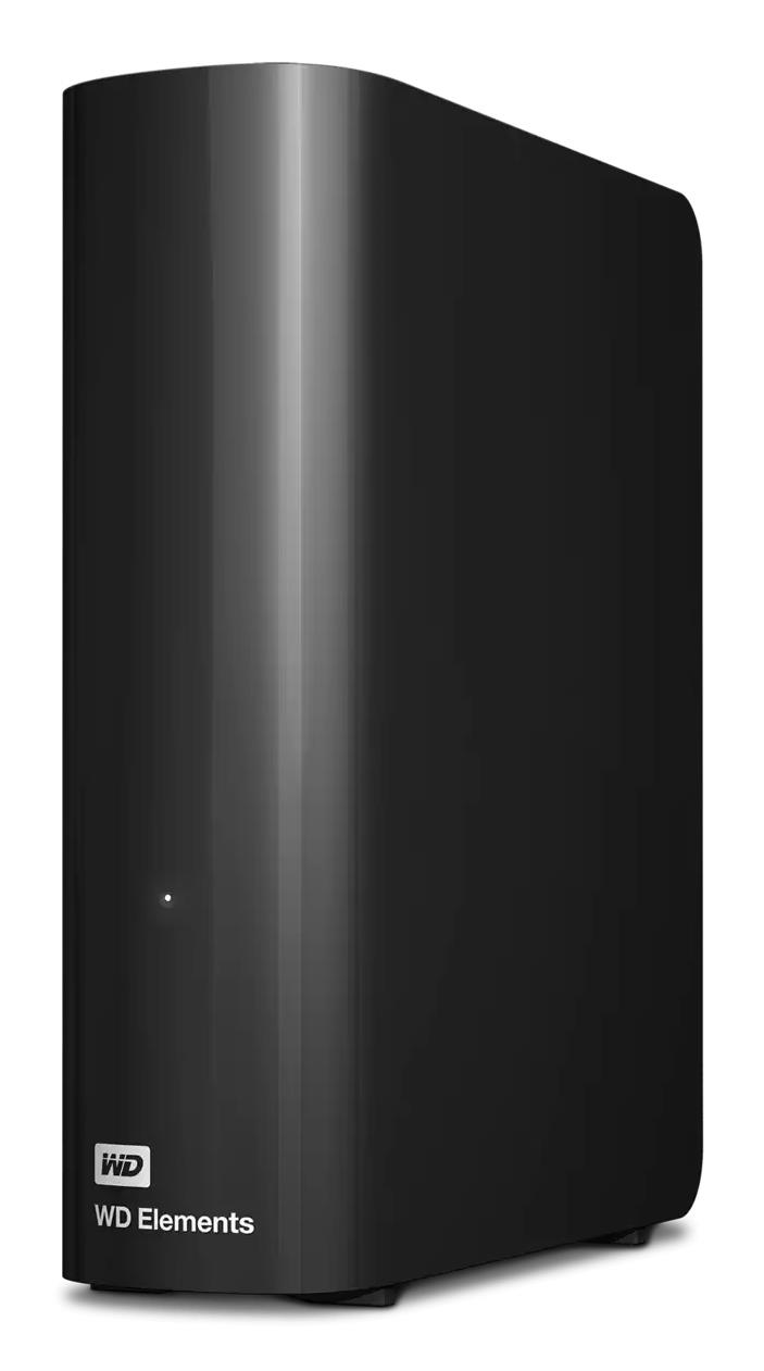 External HDD WESTERN DIGITAL Elements Desktop WDBWLG0240HBK-EESN 24TB USB 3.2 Drives 1 Black WDBWLG0240HBK-EESN