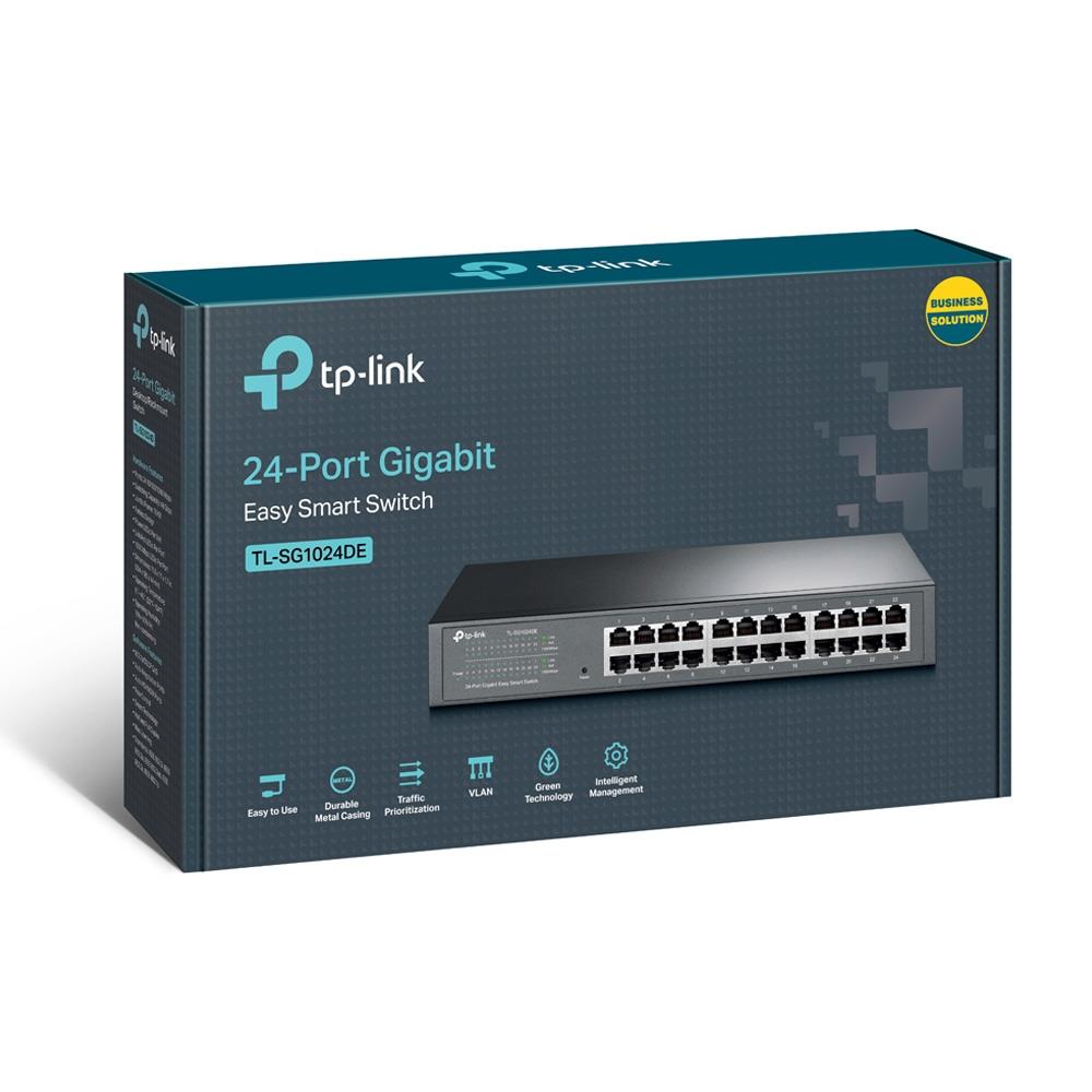 Switch TP-LINK 24x10Base-T / 100Base-TX / 1000Base-T TL-SG1024DE - Image 4