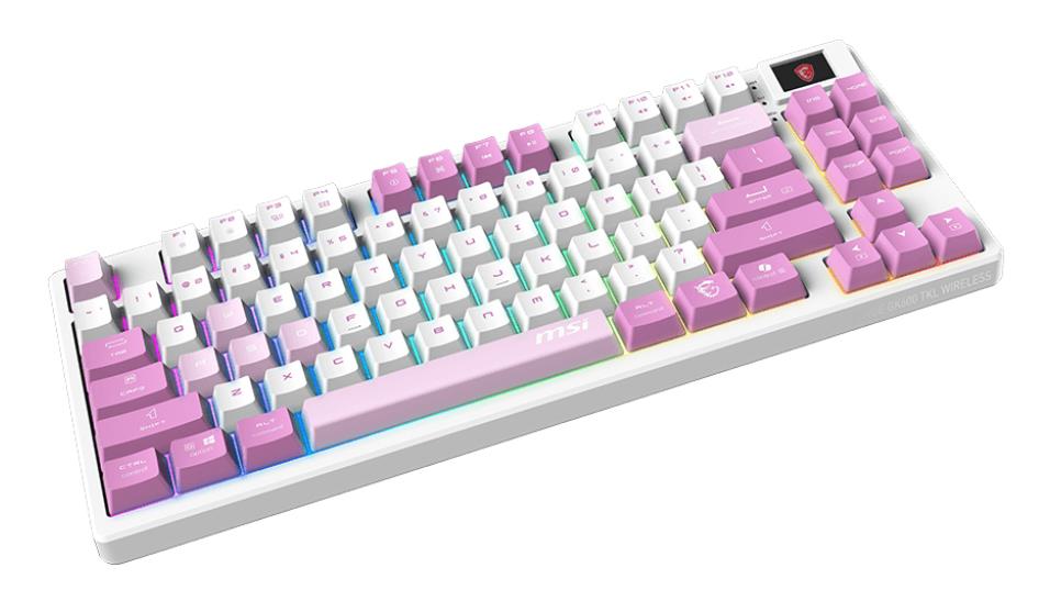 KEYBOARD GAMING VIOLET US/FORGE GK600 TKL W VIOLET MSI - Image 2