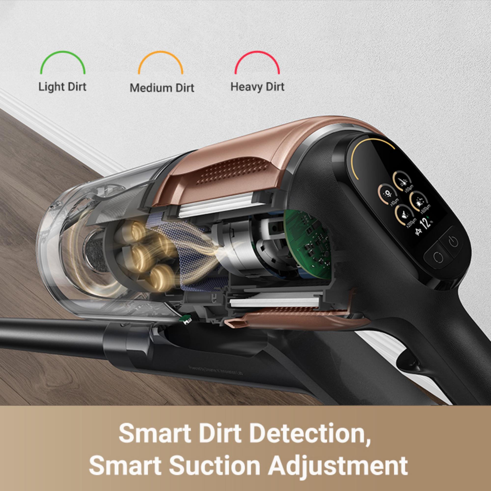 Vacuum Cleaner DREAME Z20 Dry 2-in-1 stick vacuum Black/Copper Bagless Battery Suction power 28000 Pa 2.2 kg VZV16A - Image 20