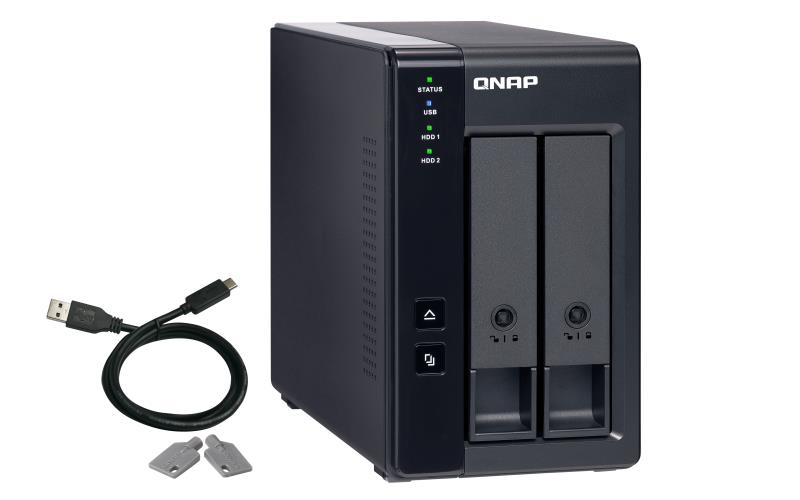 DAS ENCLOSURE 2BAY USB-C/TR-002 QNAP - Image 4
