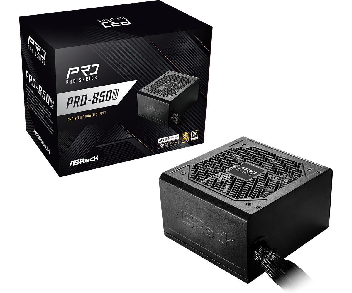 Power Supply ASROCK ATX PC 100 - 240 V 850 W PRO-850G