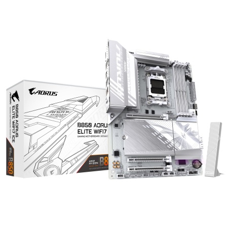 Mainboard GIGABYTE AMD B850 SAM5 ATX Memory DDR5 B850AELITEWF7ICE1.1