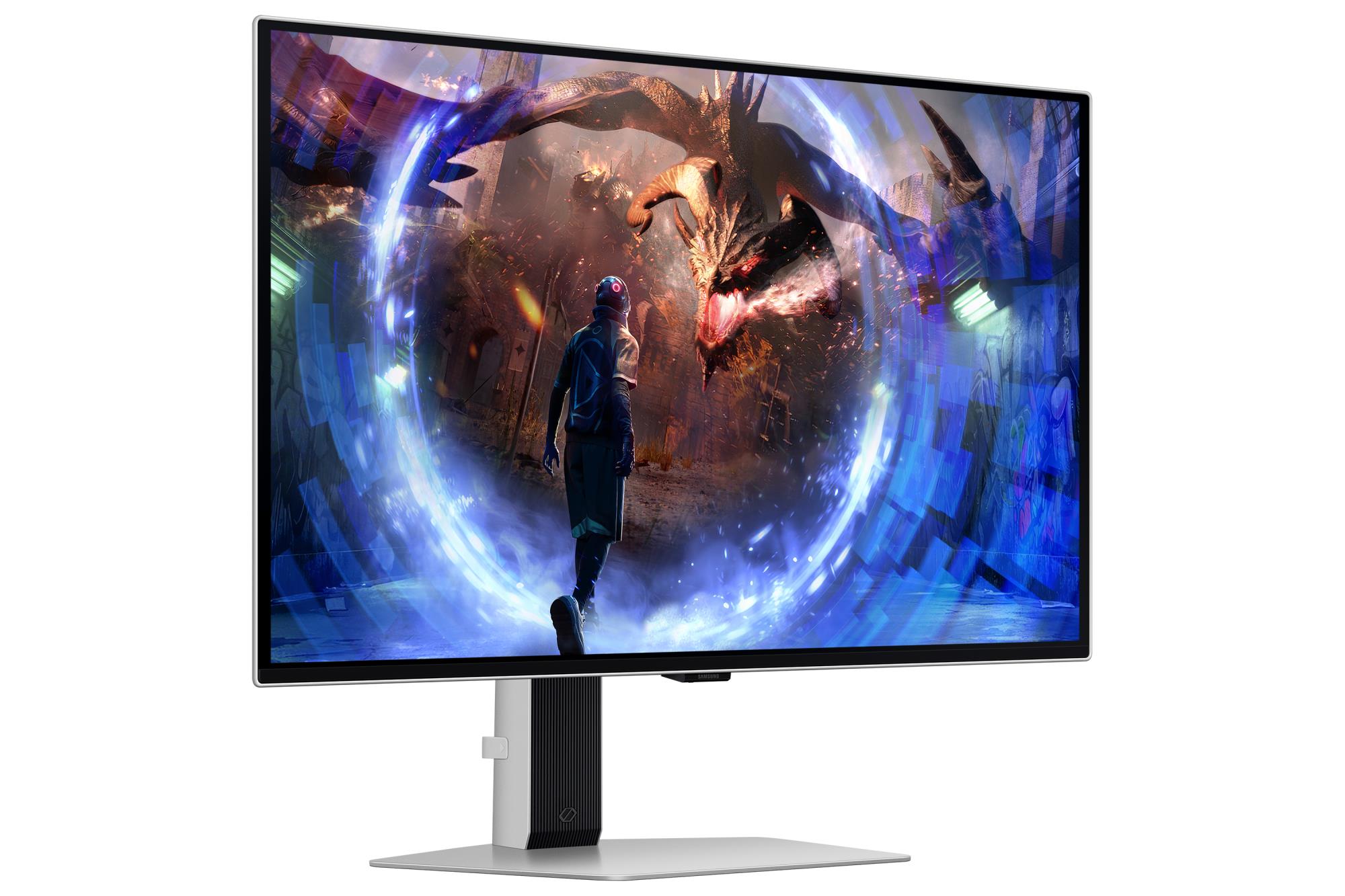 Monitor SAMSUNG 27 " 2560 x 1440 pixels Quad HD Native aspect ratio 16:9 OLED Flat LS27DG602SUXEN - Image 3