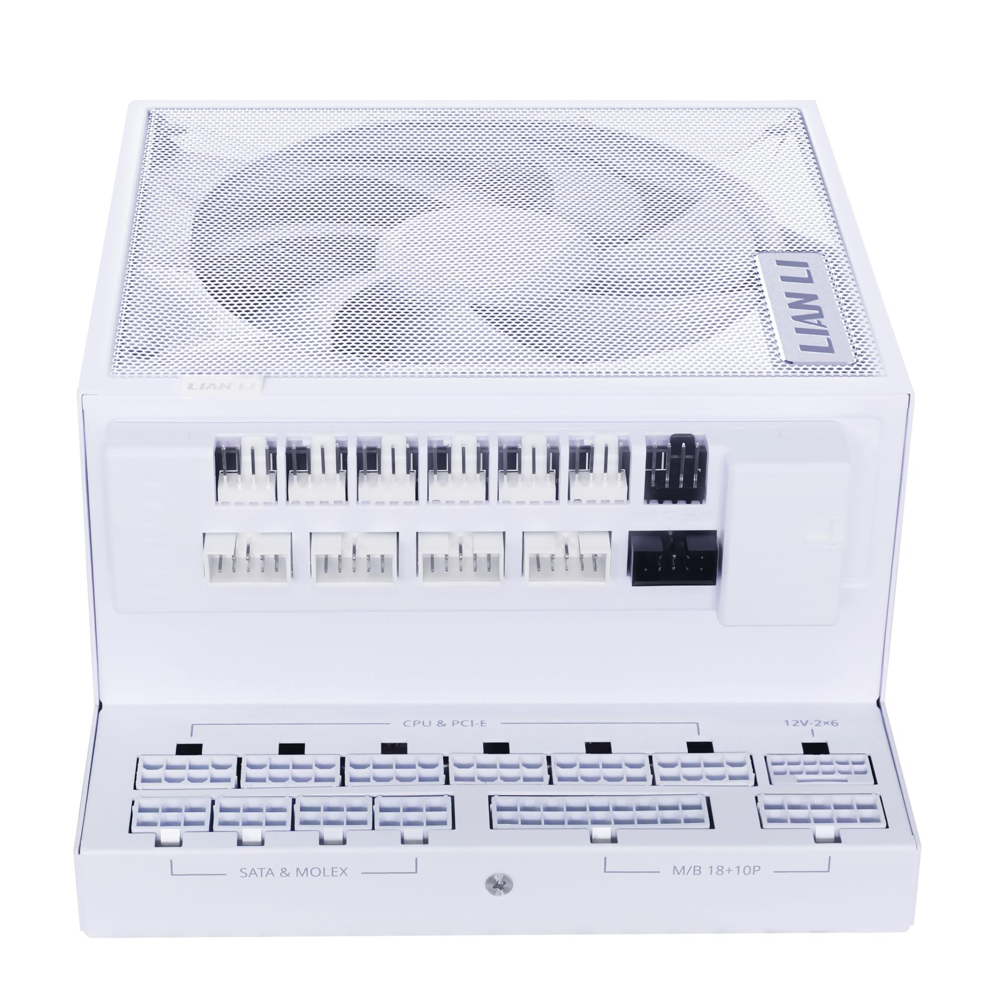 Power Supply LIAN LI EDGE GOLD 1200 1200 Watts Efficiency 80 PLUS GOLD PFC Active G9P.EG1200G.WH00.EU - Image 3