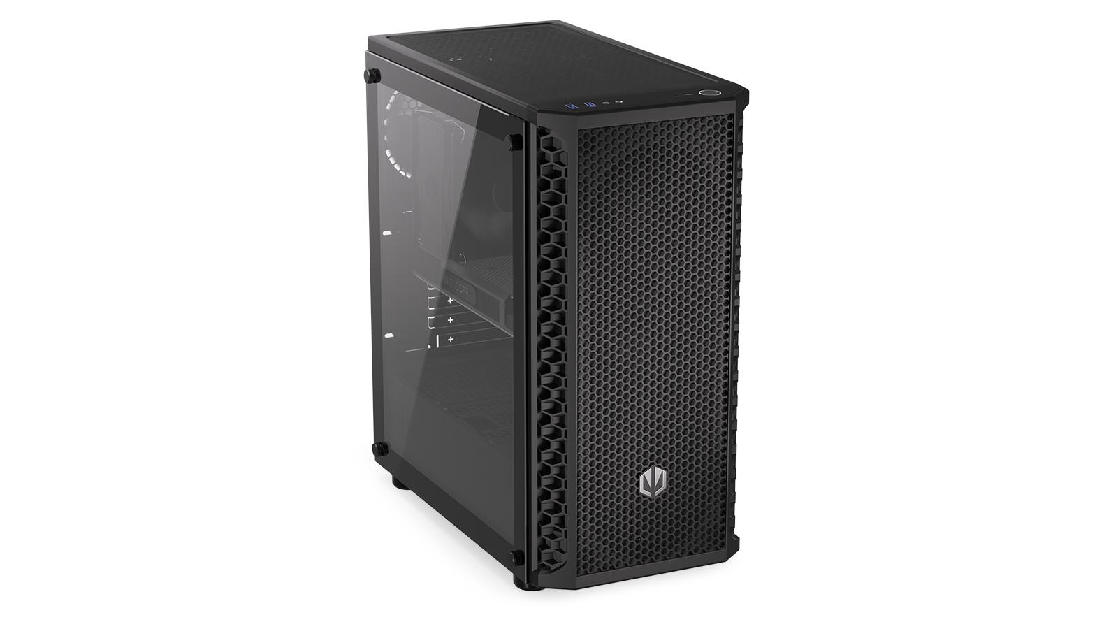 Case ENDORFY Signum 300 Air MidiTower Case product features Transparent panel Not included ATX MicroATX MiniITX Colour Black EY2A005 - Image 8