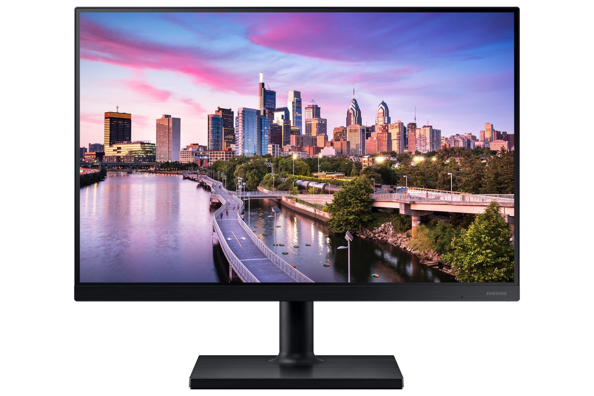 LCD Monitor SAMSUNG T45F 24" Business Panel IPS 1920x1200 16:10 75Hz Speakers Swivel Pivot Height adjustable Tilt Colour Black LF24T450GYUXEN - Image 12