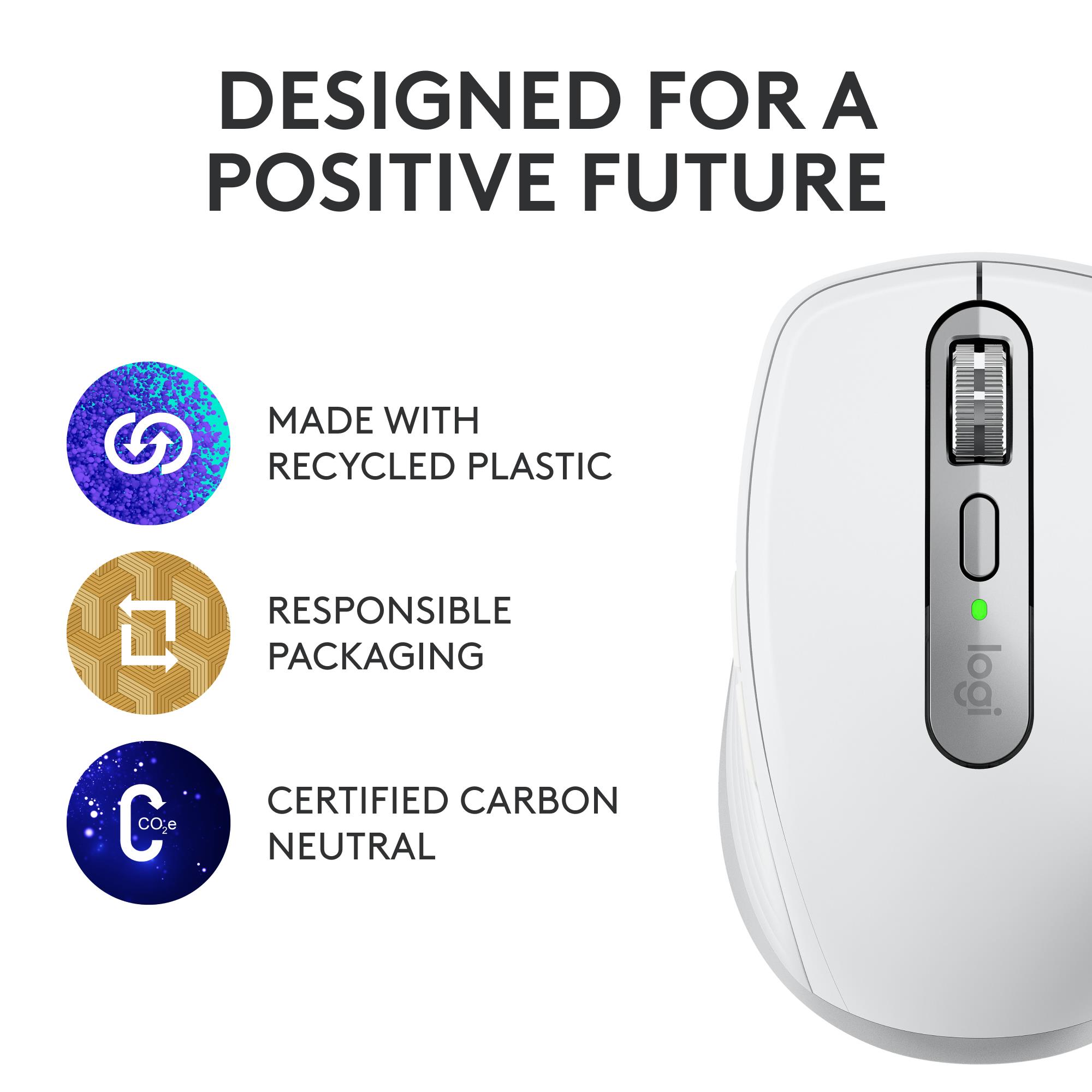MOUSE USB OPTICAL WRL MX 3S/PALE GREY 910-006930 LOGITECH - Image 14