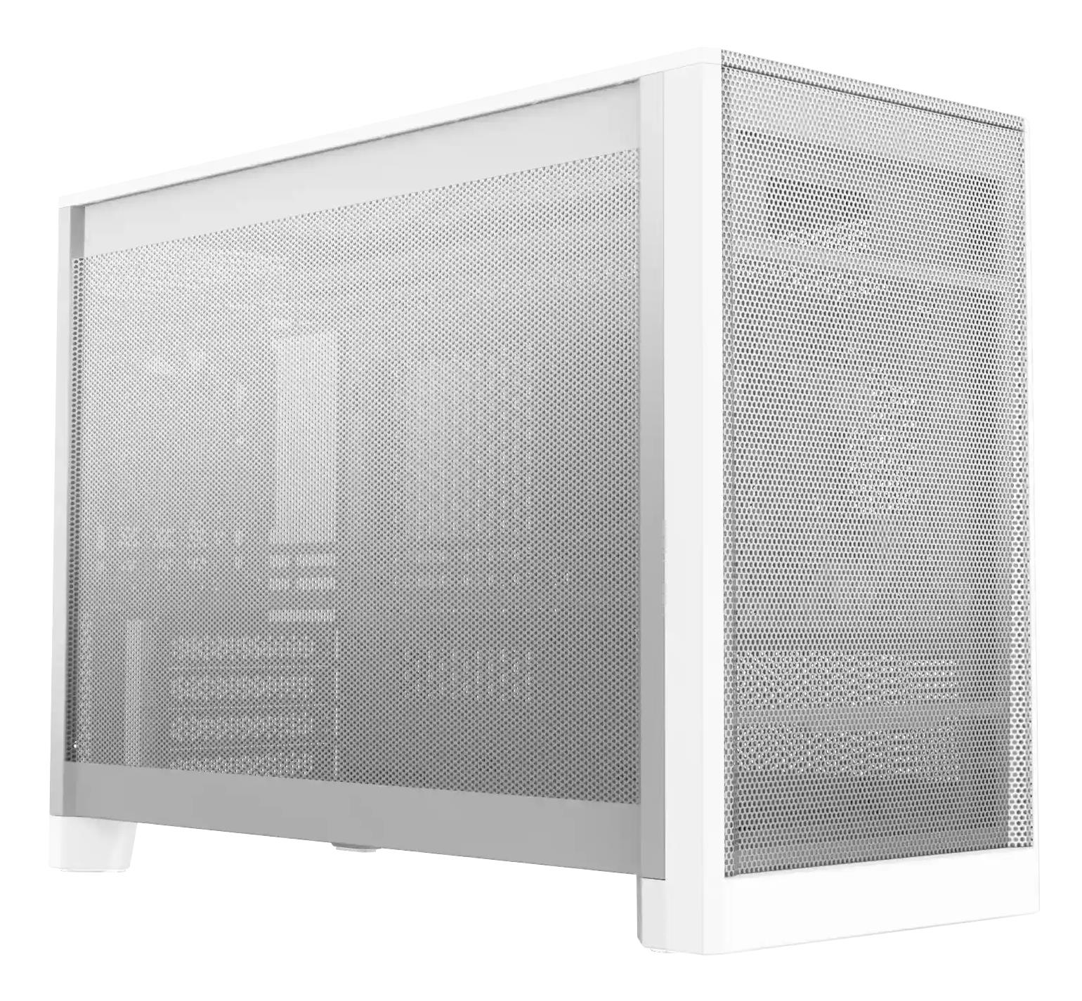 Case MONTECH micro ATX/Mini-ITX White Mini Tower PC Ten TEN(W)