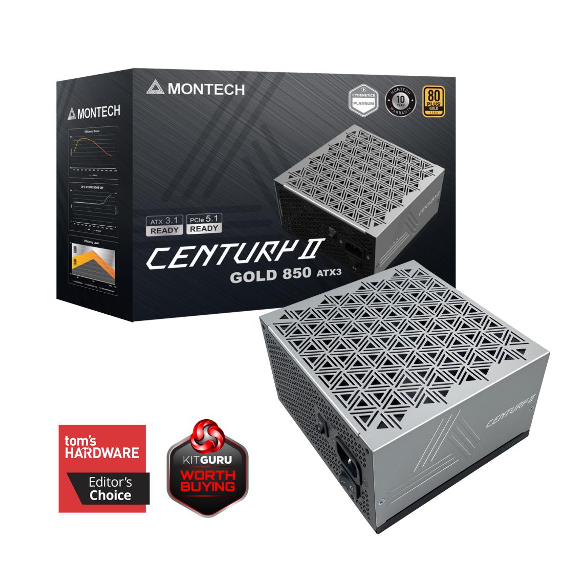 Power Supply MONTECH CENTURY II ATX 850 W CENTURYII850 - Image 7