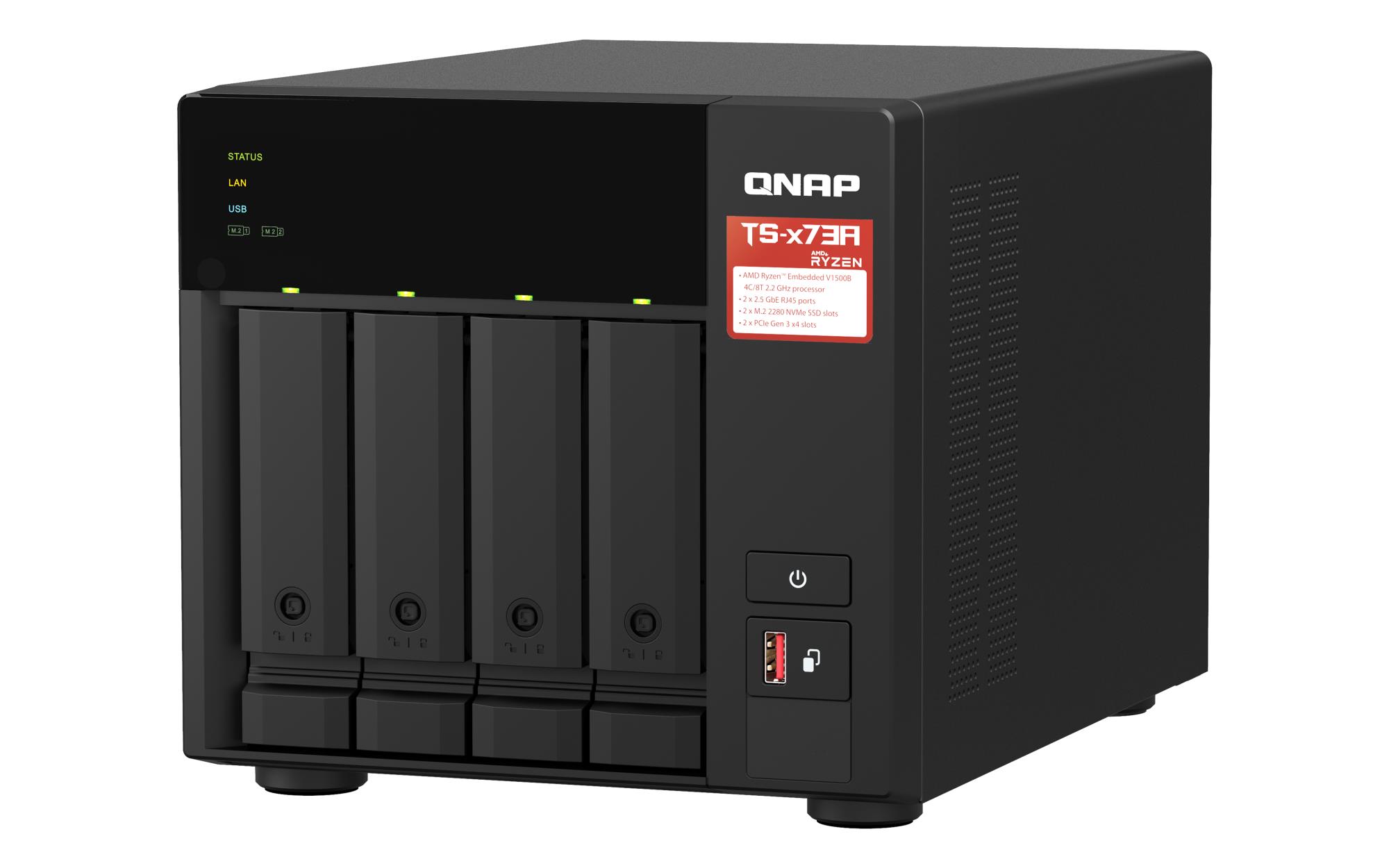 NAS STORAGE TOWER 4BAY 8GB/TS-473A-8G QNAP - Image 4