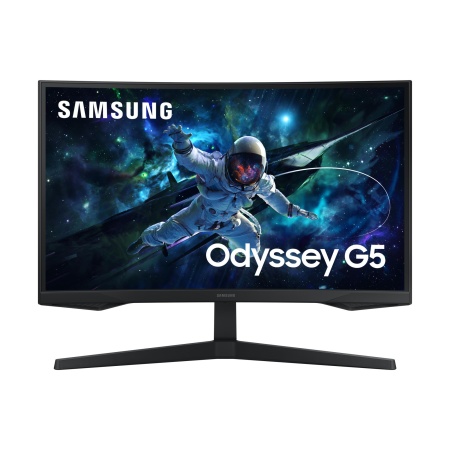 LCD Monitor SAMSUNG 27 " 2560 x 1440 pixels Wide Quad HD Native aspect ratio 16:9 LED Curved LS27CG554EUXEN