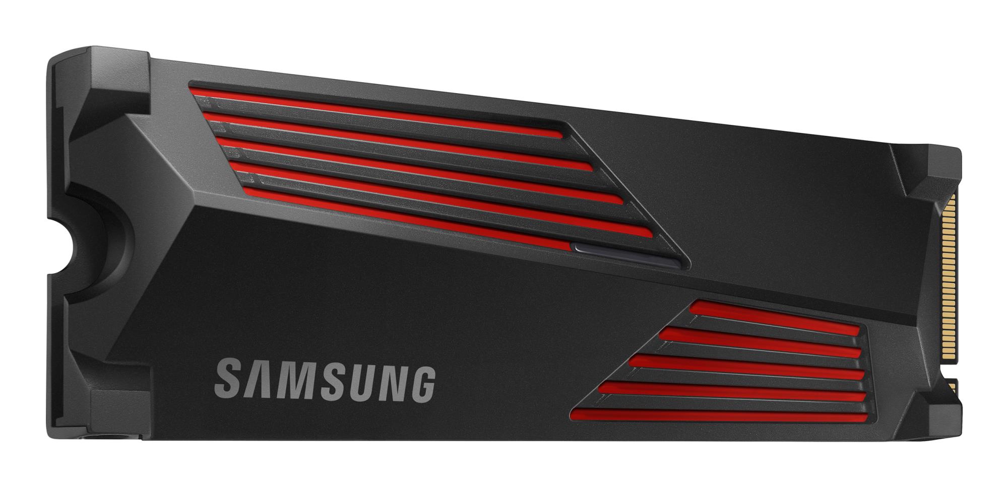 SSD SAMSUNG 990 PRO with Heatsink 1TB M.2 PCIE NVMe MLC Write speed 6900 MBytes/sec Read speed 7450 MBytes/sec 2.3mm TBW 600 TB MTBF 1500000 hours MZ-V9P1T0GW - Image 5
