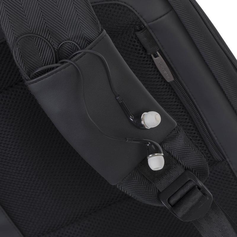 NB BACKPACK NARITA 14"/8125 BLACK RIVACASE - Image 8