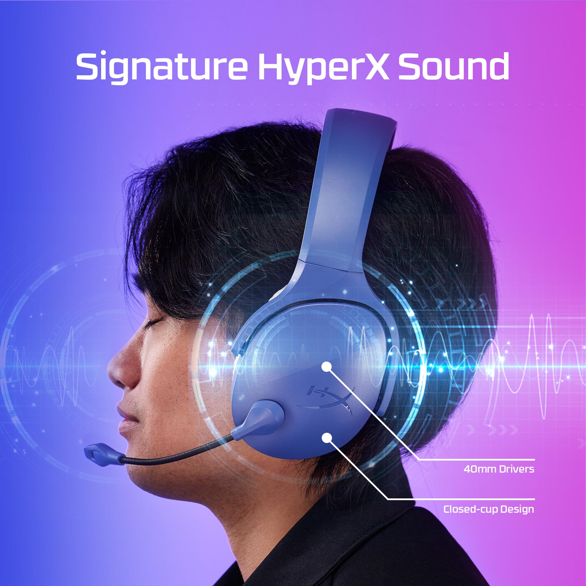 HEADSET HYPERX CLOUD JET/WRL GAM BLU AM7A0AA HYPERX - Image 6