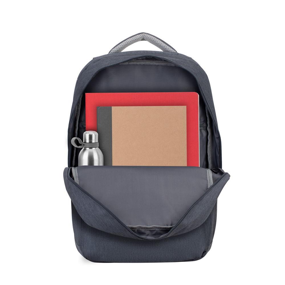 NB BACKPACK ANTI-THEFT 17.3"/7567 DARK GREY RIVACASE - Image 14