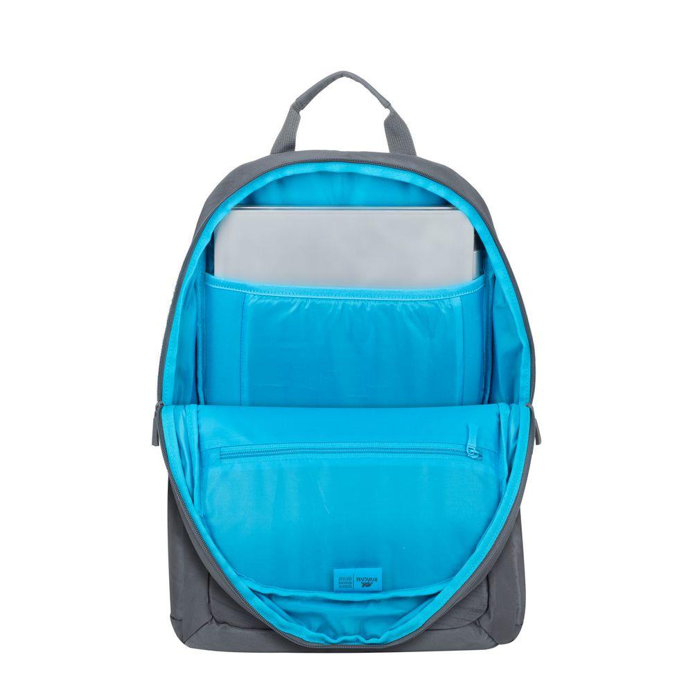 NB BACKPACK ALPENDORF ECO 16"/7561 GREY RIVACASE - Image 5