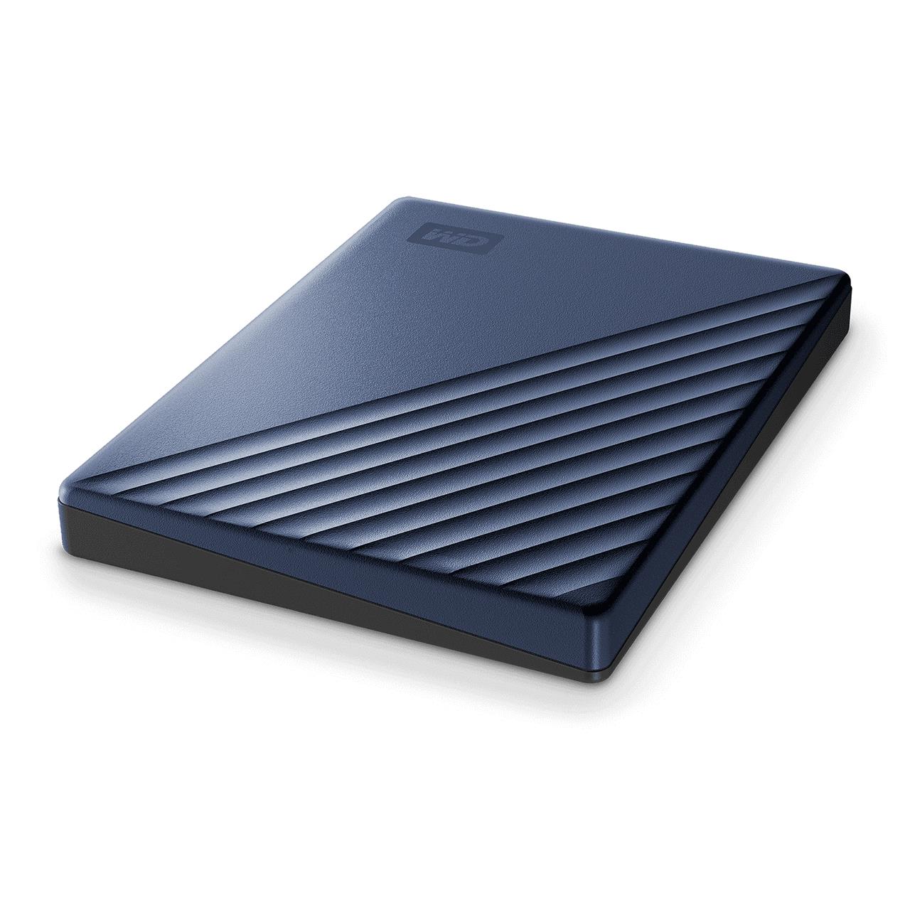 External HDD WESTERN DIGITAL My Passport Ultra 5TB USB 3.0 Colour Blue WDBFTM0050BBL-WESN - Image 4