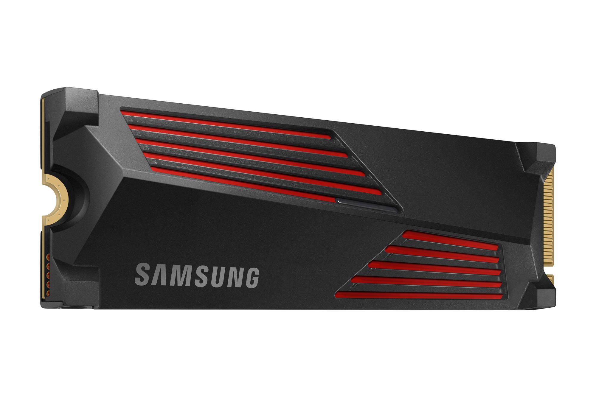 SSD SAMSUNG 990 PRO with Heatsink 4TB M.2 PCIe Gen4 NVMe TLC Write speed 6900 MBytes/sec Read speed 7450 MBytes/sec TBW 2400 TB MTBF 1500000 hours MZ-V9P4T0CW - Image 5