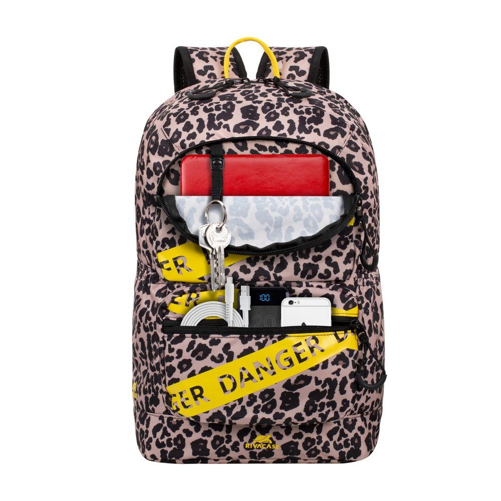 NB BACKPACK URBAN 14L 13.3"/5421 LEOPARD RIVACASE - Image 6