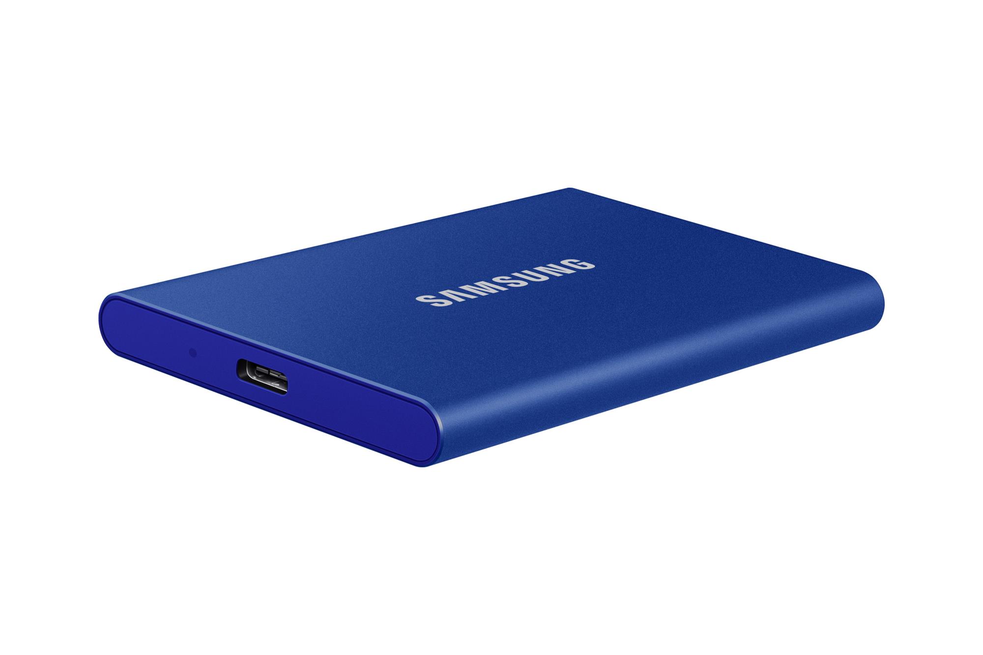 External SSD SAMSUNG T7 2TB USB 3.2 Write speed 1000 MBytes/sec Read speed 1050 MBytes/sec MU-PC2T0H/WW - Image 6
