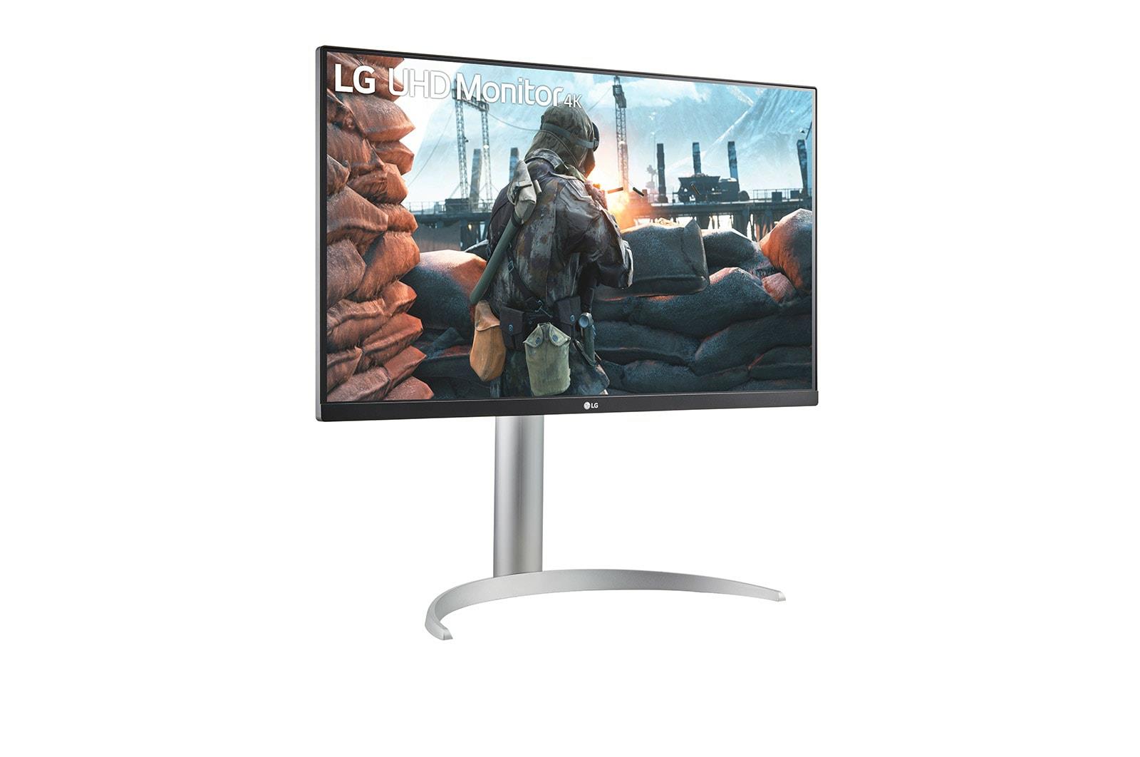 LCD Monitor LG 27UP650K-W 27" 4K Pivot Height adjustable Tilt Panel IPS 3840x2160 16:9 60Hz 5 ms 27UP650K-W - Image 3