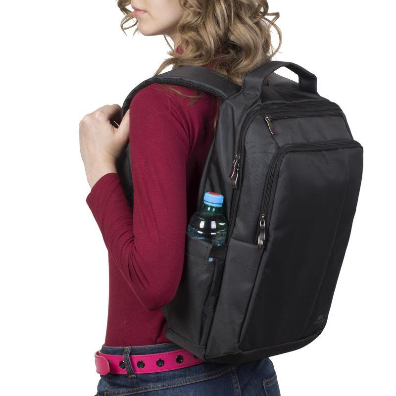 NB BACKPACK CENTRAL 15.6"/8262 BLACK RIVACASE - Image 9