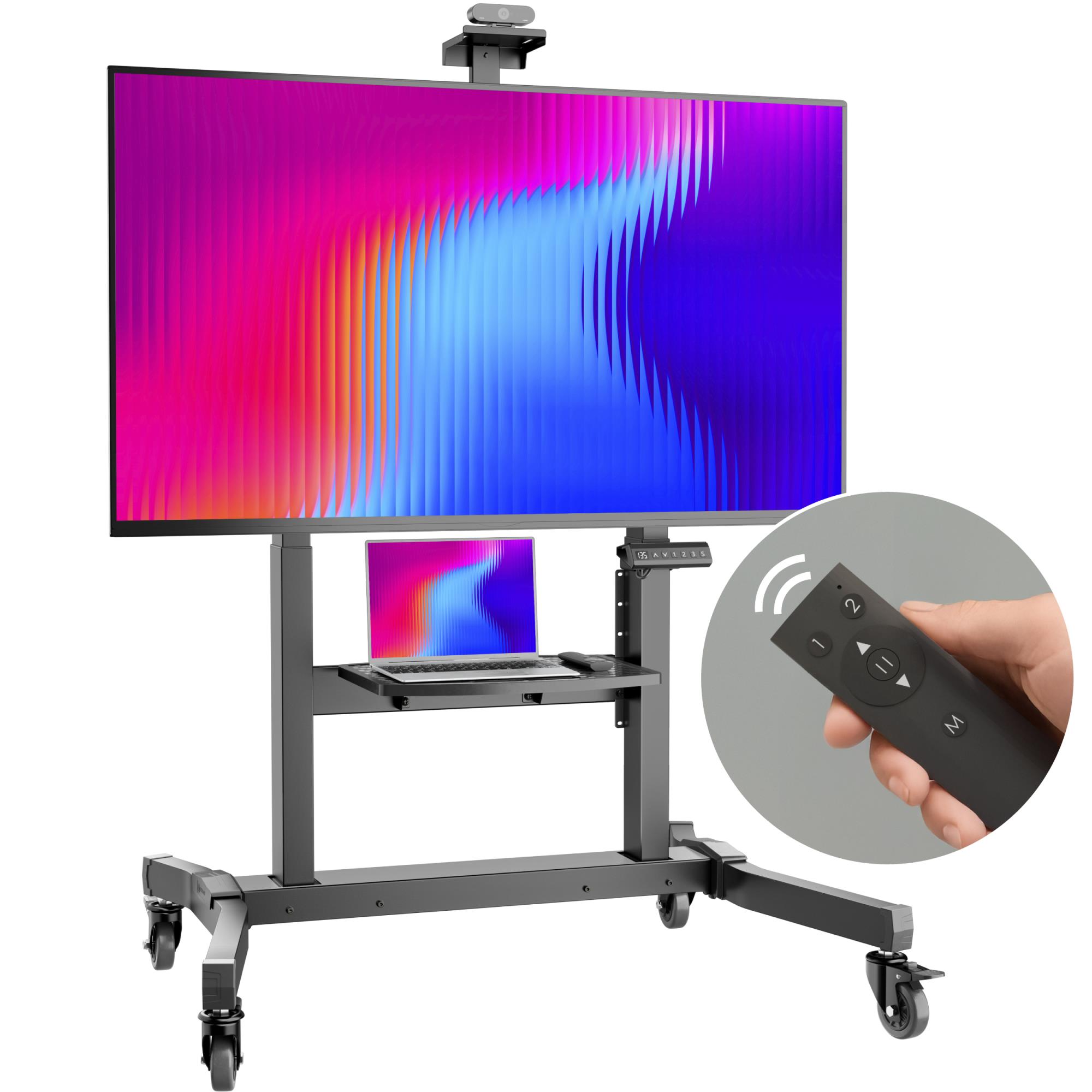 TV SET ACC MOTOR. MOBILE STAND/50-100" BLACK TS1991E-B ONKRON - Image 4