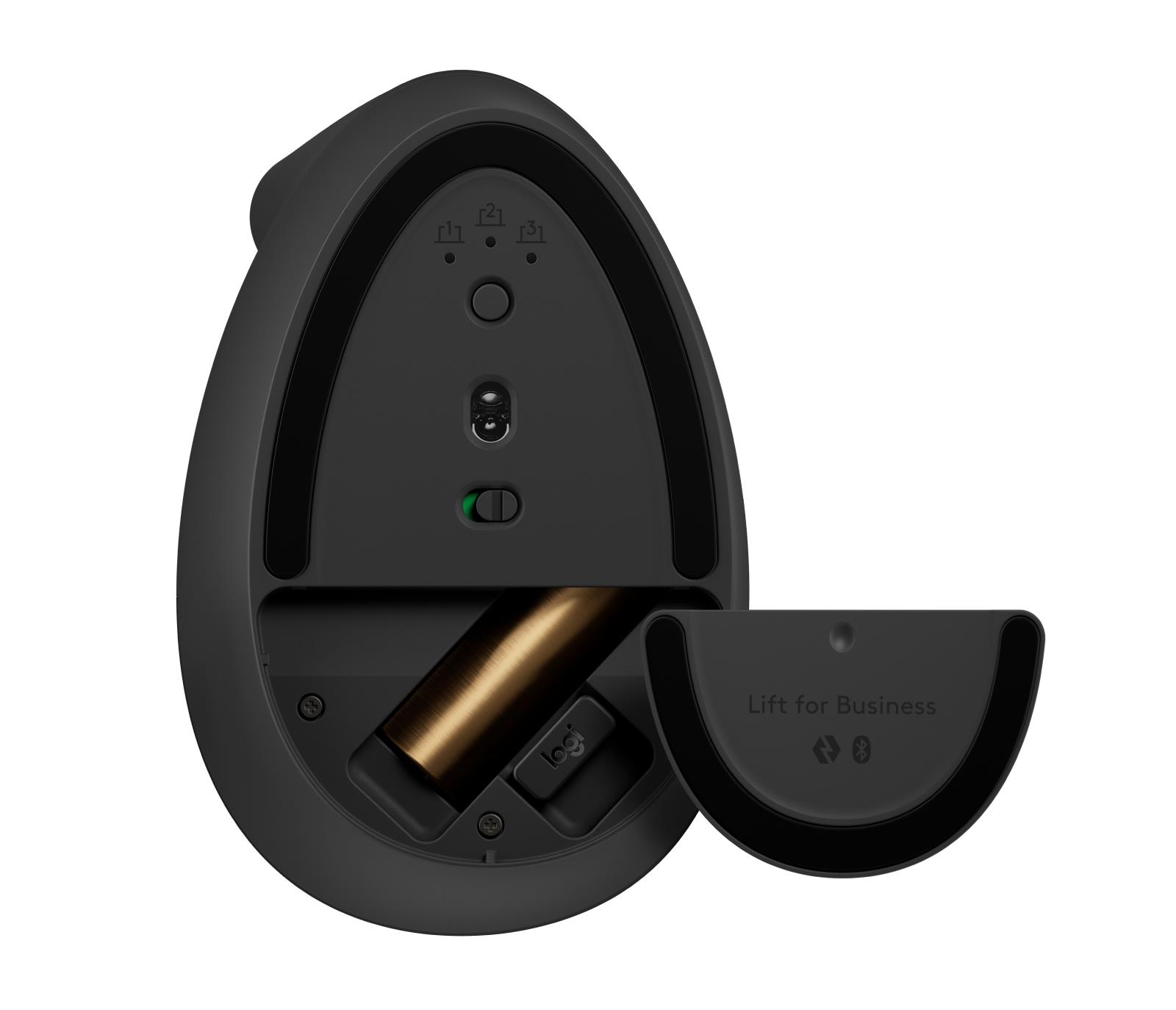 MOUSE USB OPTICAL WRL VERTICAL/GRAP/BLACK 910-006495 LOGITECH - Image 6