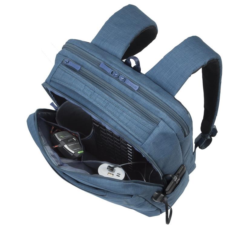 NB BACKPACK BISCAYNE 17.3"/8365 BLUE RIVACASE - Image 8