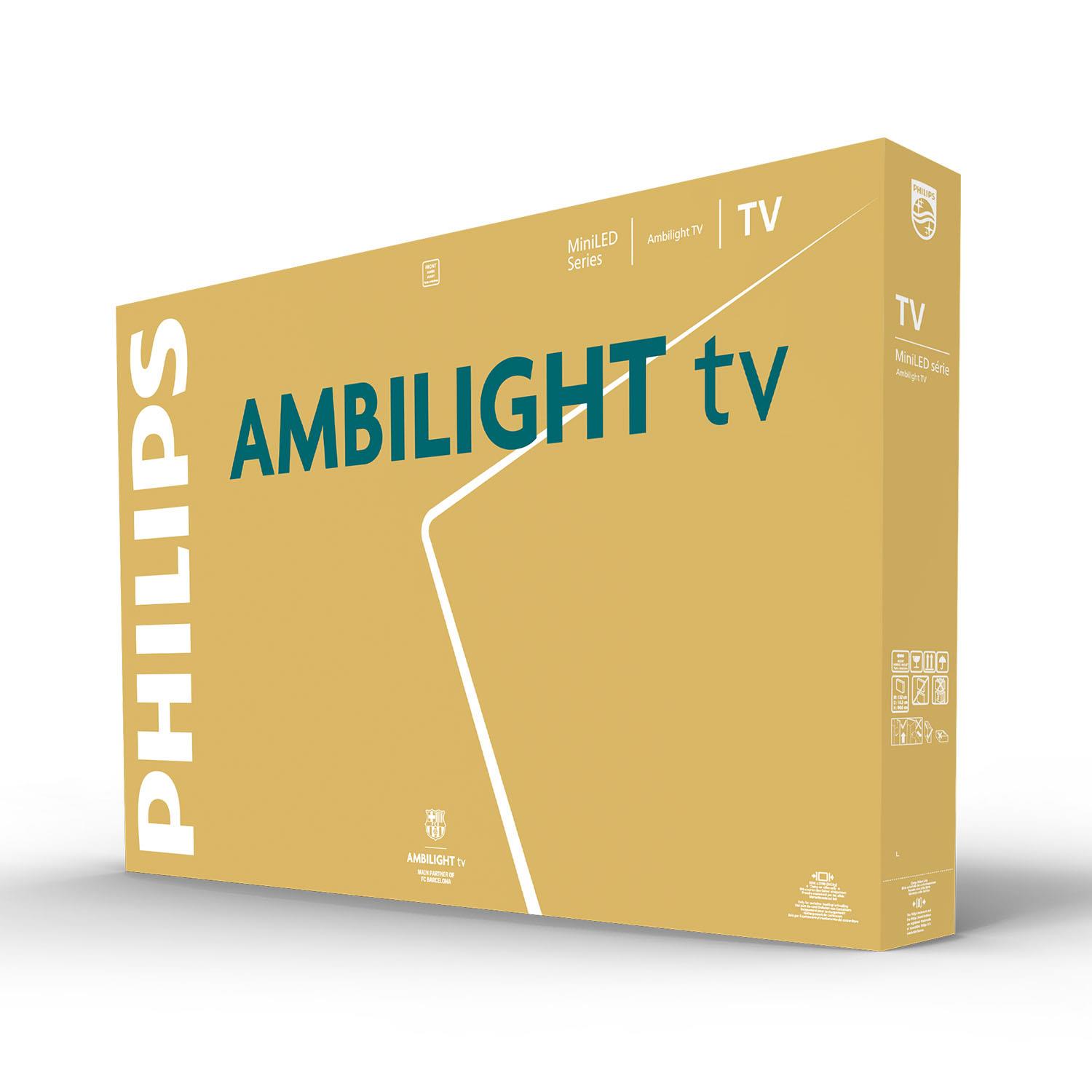 TV Set PHILIPS 65 " 3840 x 2160 pixels Flat QD-Mini LED 65MLED920/12 - Image 3