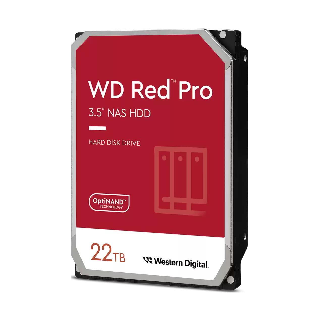 HDD WESTERN DIGITAL Red Pro 22TB SATA 512 MB 7200 rpm 3,5" WD221KFGX