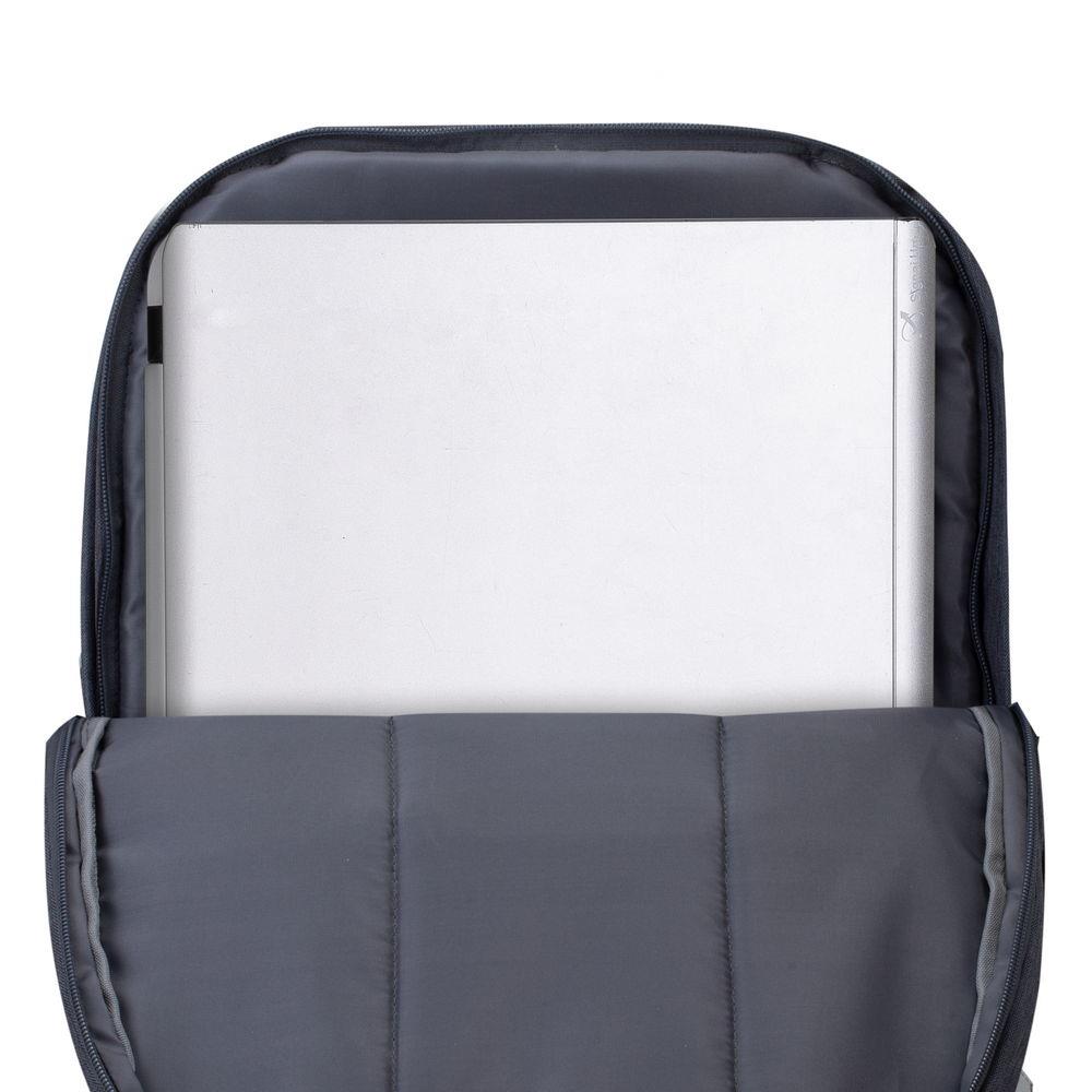 NB BACKPACK ANTI-THEFT 17.3"/7567 DARK GREY RIVACASE - Image 16