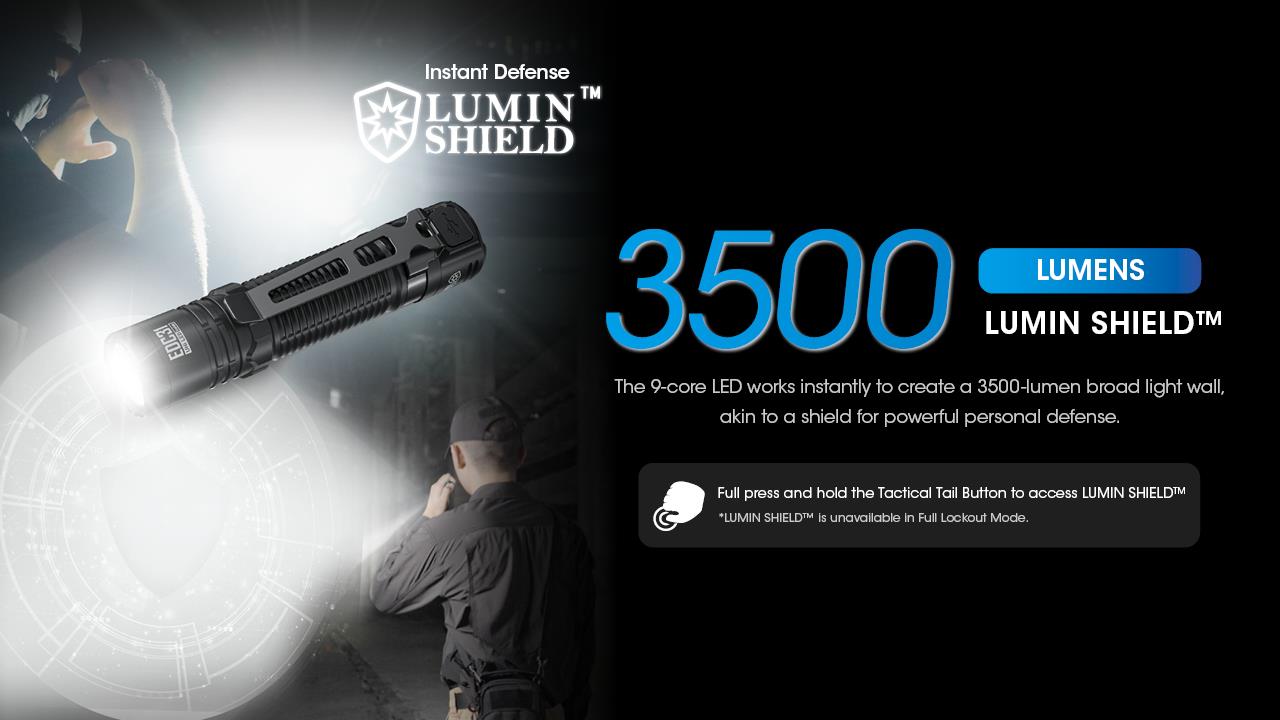 FLASHLIGHT EDC SERIES/EDC31 NITECORE - Image 3