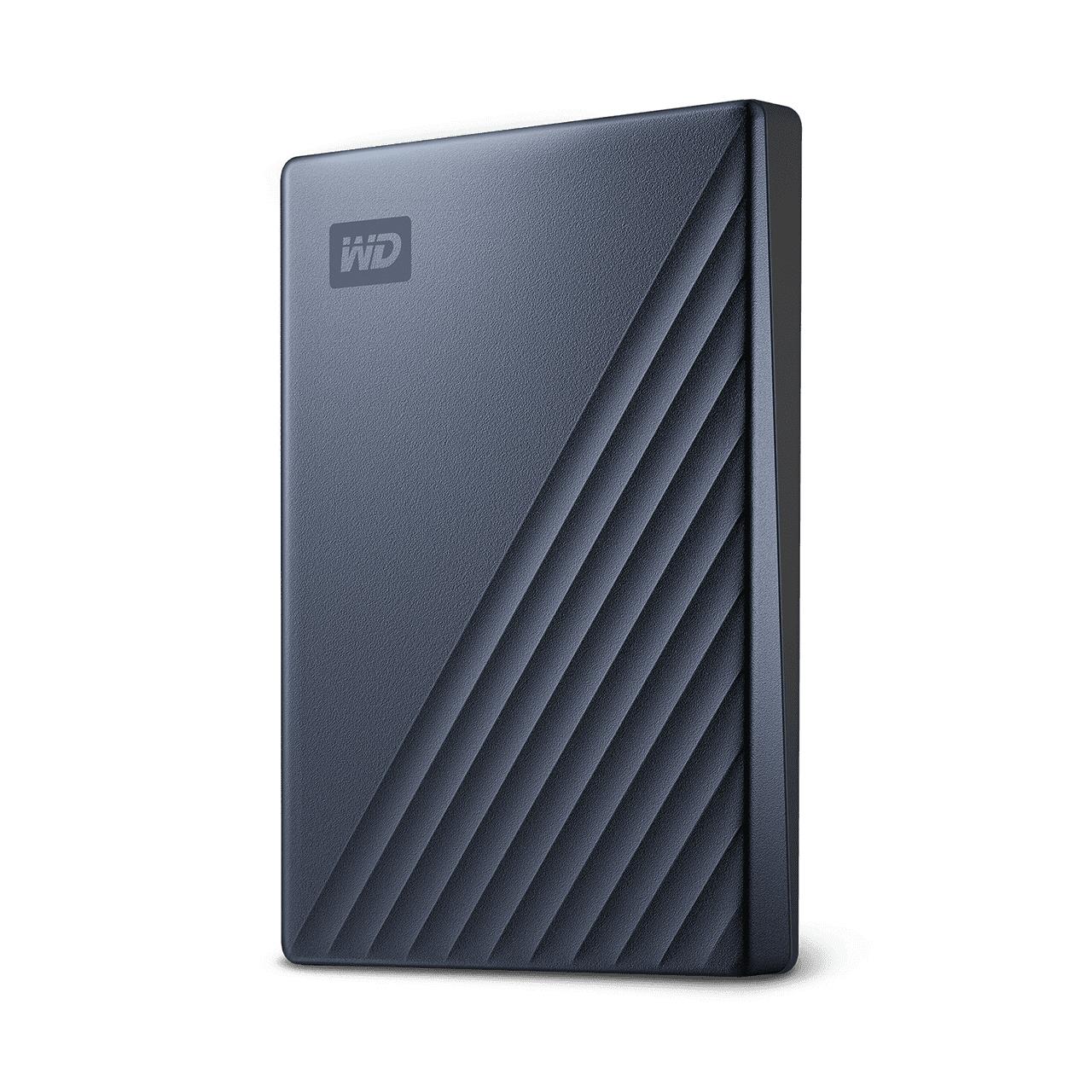 External HDD WESTERN DIGITAL My Passport Ultra 5TB USB 3.0 Colour Blue WDBFTM0050BBL-WESN - Image 3