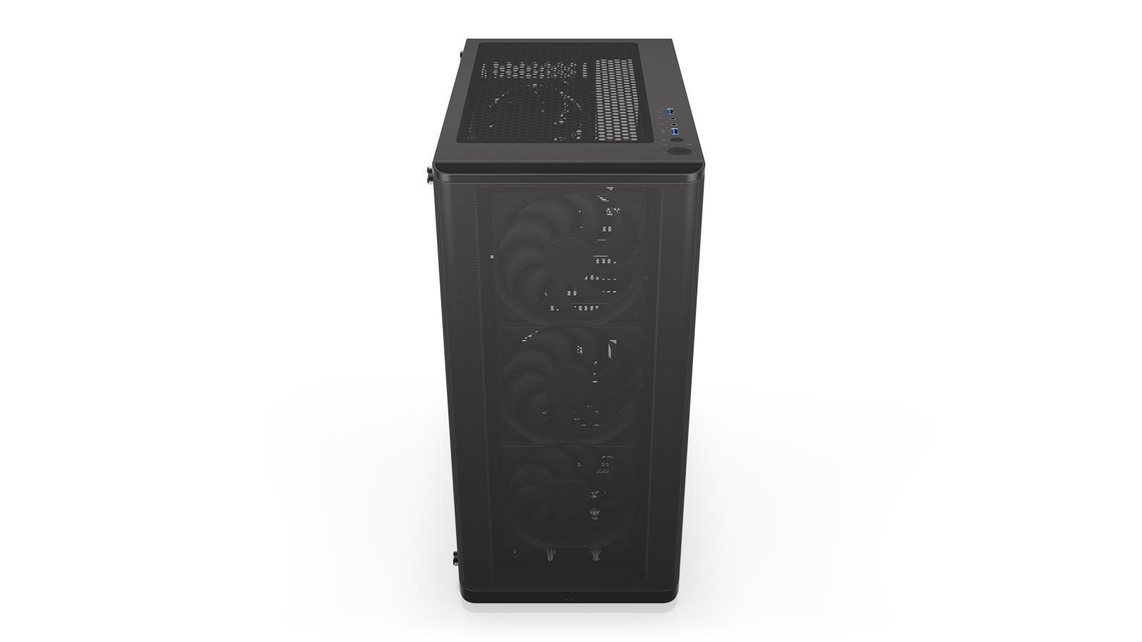 Case ENDORFY Ventum 200 Air MicroTower Case product features Transparent panel Not included ATX MicroATX MiniITX Colour Black EY2A002 - Image 19